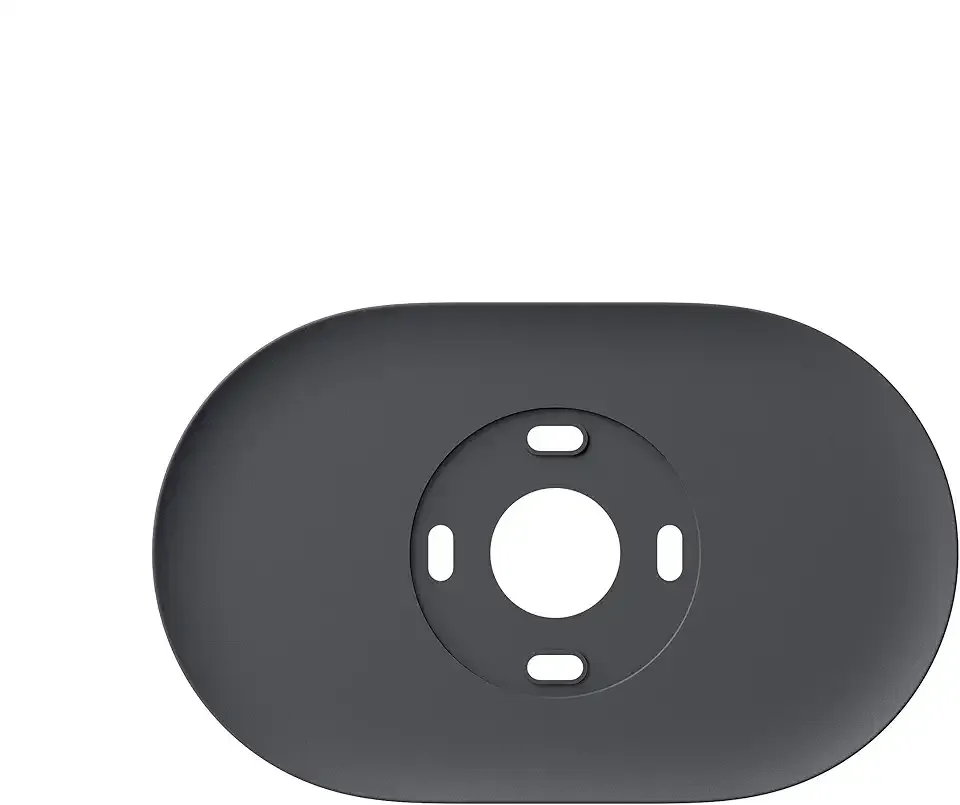Nest Thermostat Trim Kit - Made for the Nest Thermostat - Programmable Wifi Thermostat Accessory - Charcoal
