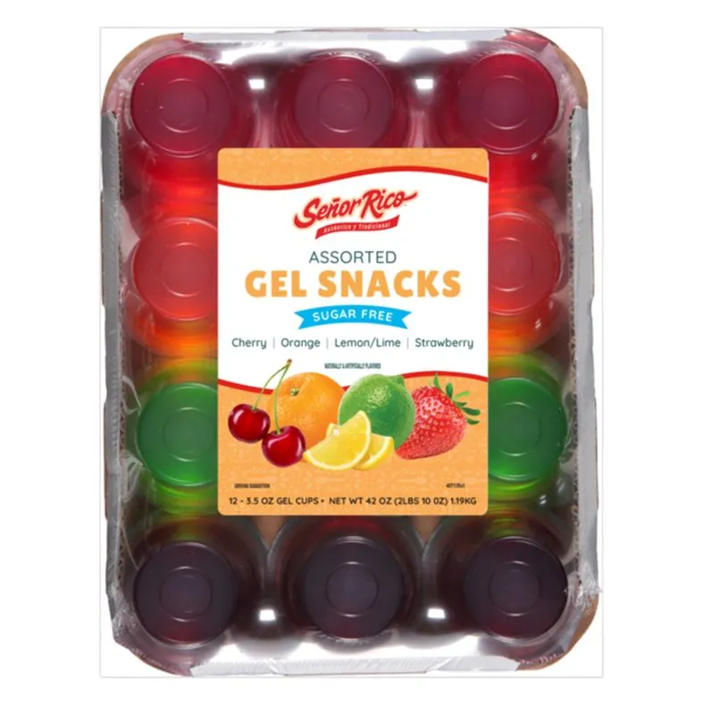 Senor Rico Sugar Free Gelatin Sancks