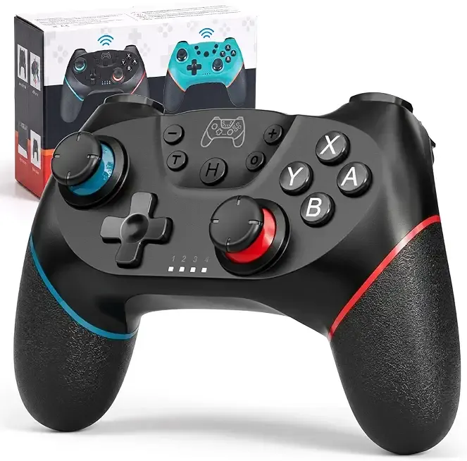 Diswoe Wireless Pro Controller for Switch 1/Switch 2/Lite/OLED/PC | Hall Effect Trigger & Joystick, Anti-Drift Remote with One-Key Wake-up, Zero Latency, Turbo, Dual Vibration, Ergonomic Design