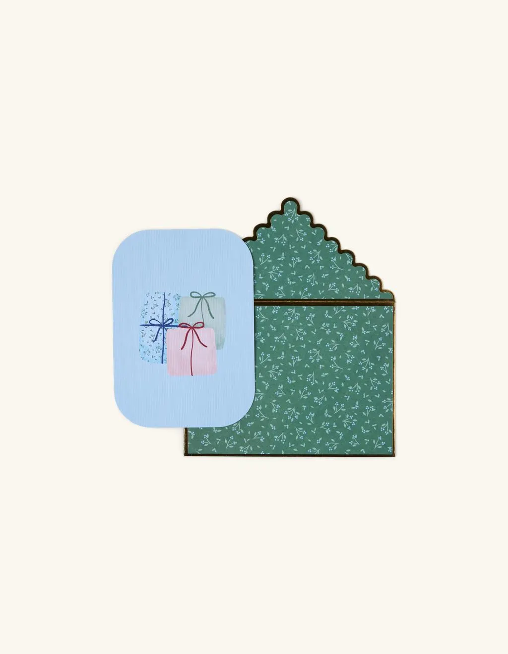 Grußkarte mit Umschlag