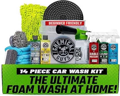 Chemical Guys Car Wash Kit 14-Pc Arsenal Builder - with F…