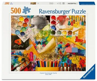 PUZZLE 500 PIECES - STUDIO D’ART RAVENSBURGER Ref : 41288332