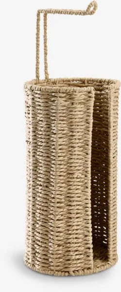 Toiletrolhouder VANSBRO Ø16xH47cm naturel