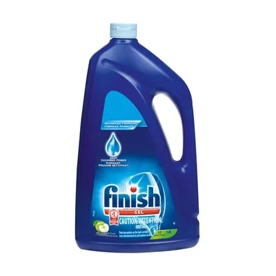 Gel Dishwasher Detergent, 2 in 1, Green Apple