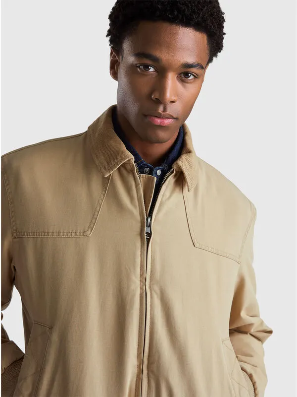 Padded jacket in pure cotton