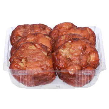 H-E-B Bakery Glazed Apple Fritter Donuts, 6 ct