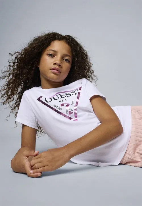 CORE JUNIOR - T-shirts med print - pure white