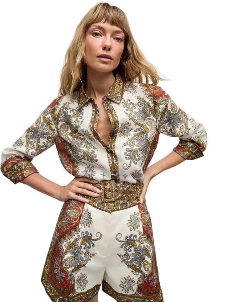 Maryam Linen Shirt - Hvit