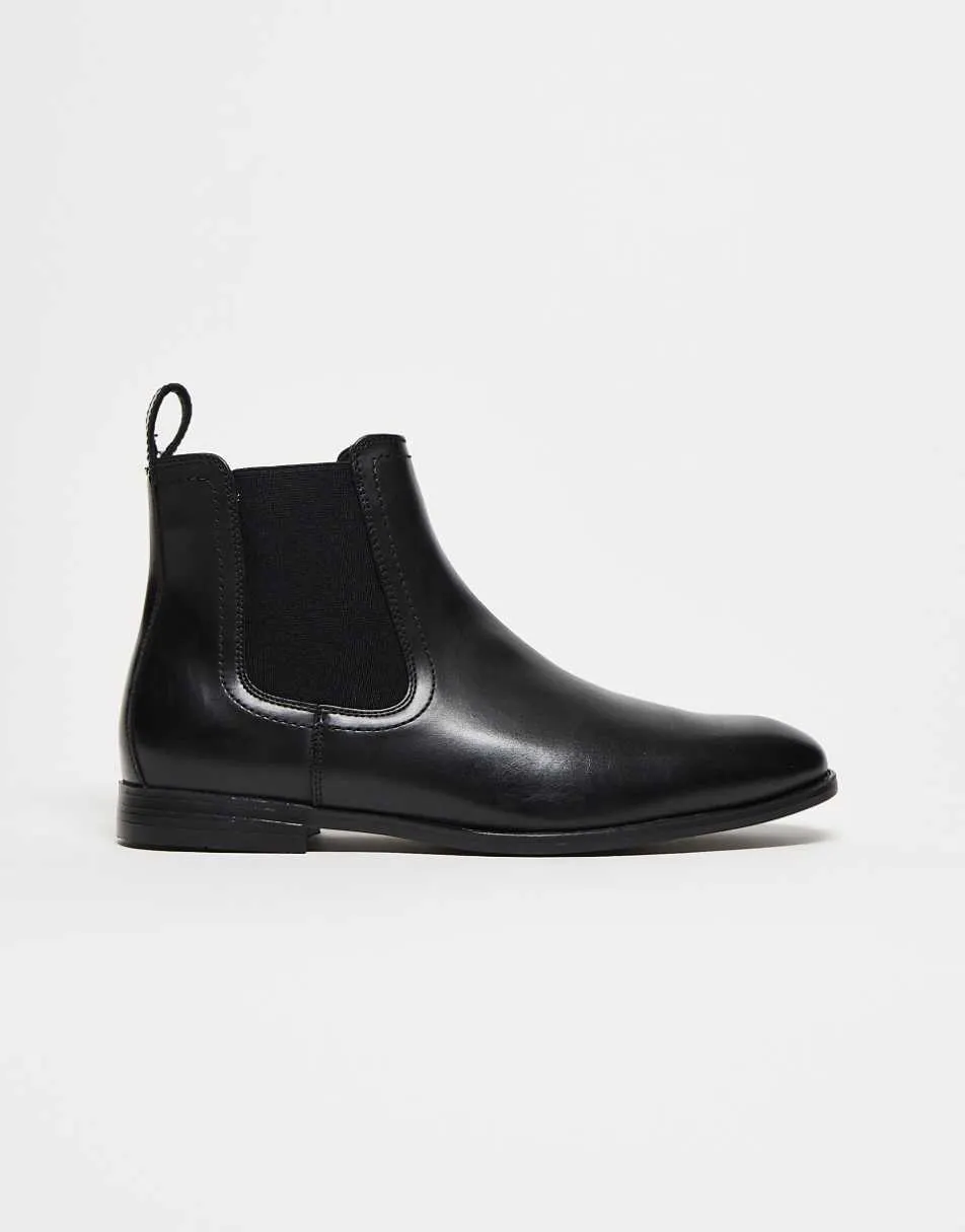 ASOS DESIGN chelsea boots in black