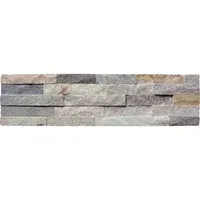 Revestimiento Piedra Mosaico Oxido mate exterior 60 x 15 cm 0.63 m2