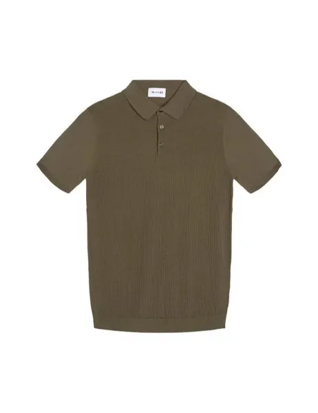 5445 - Retro Polo Shirt Brown