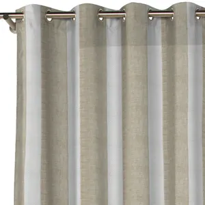 Visillo ollaos Combe rayas lino de 140x270cm