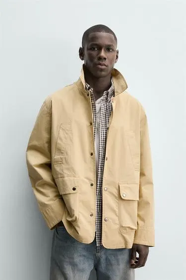 REGULAR FIT JACKET WITH POCKETS