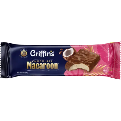Griffin's Chocolate Biscuit Squiggle 215g/Macaroons 200g/Sultana Pasties 185g