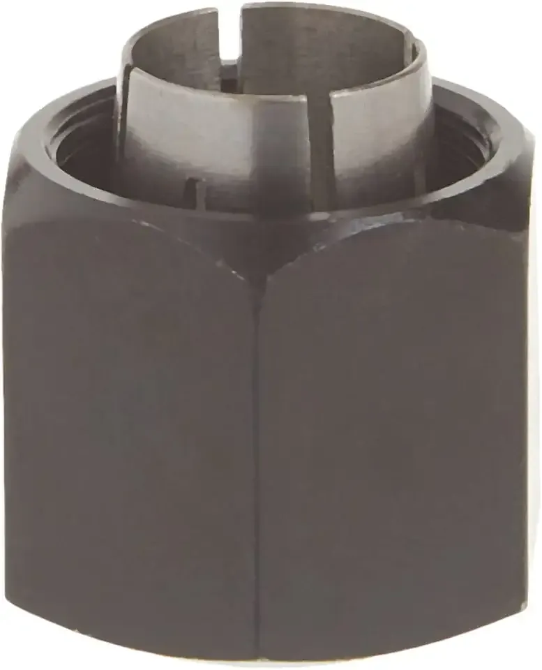 Bosch 2610906284 1/2 in Collet Chuck for Series Routers 1613, 1617, 1618 | Replacement Part | Compatible with B1350, B1450, 1649 | Router Service Component | Secure Bit Holding | Tool Repair Supply