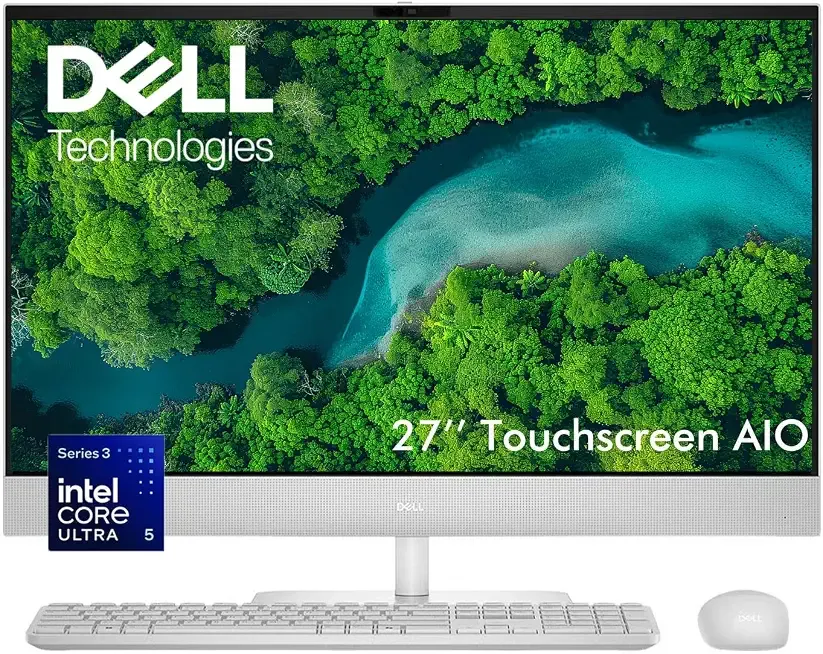 Dell 27 Touchscreen All-in-One, 32GB DDR5 RAM 1TB SSD, Intel Ultra 5 325