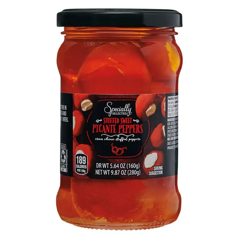 Specially Selected Stuffed Sweet Picante Peppers
