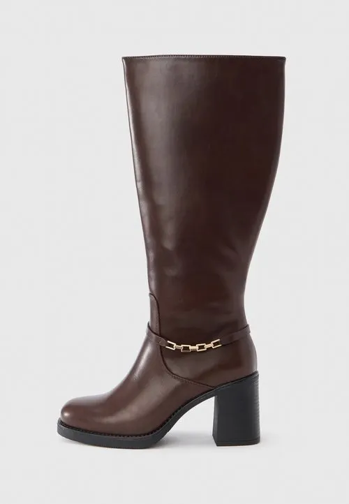 Anna Field Wide Fit Støvler - dark brown