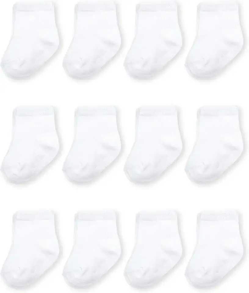 Baby & Toddler Grow & Fit Flex Zones Cotton Stretch Socks - Unisex, Girls, Boys