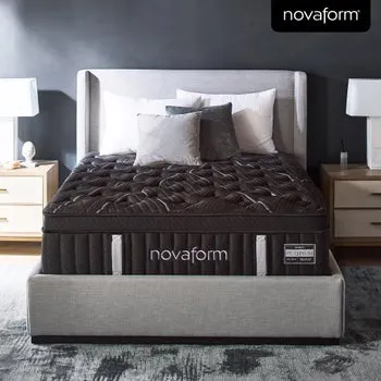 Novaform 16.5" Platinum Luxury Hybrid Euro Top Mattress
