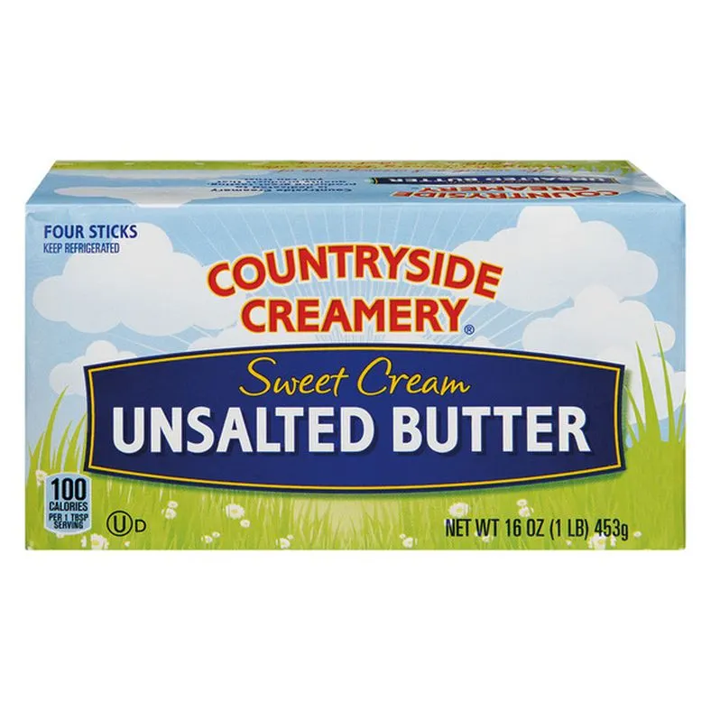Countryside Creamery Unsalted Butter Quarters