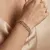 Armband in edelstaal, schakels