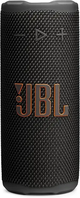 JBL Grip Portable Bluetooth Speaker, Waterproof, Ambient Light - Black | Up to 14 Hr Playtime, AI Sound Boost, IP68 Waterproof And Dustproof, Drop-Proof, App Control, Ideal For Outdoor And Travel
