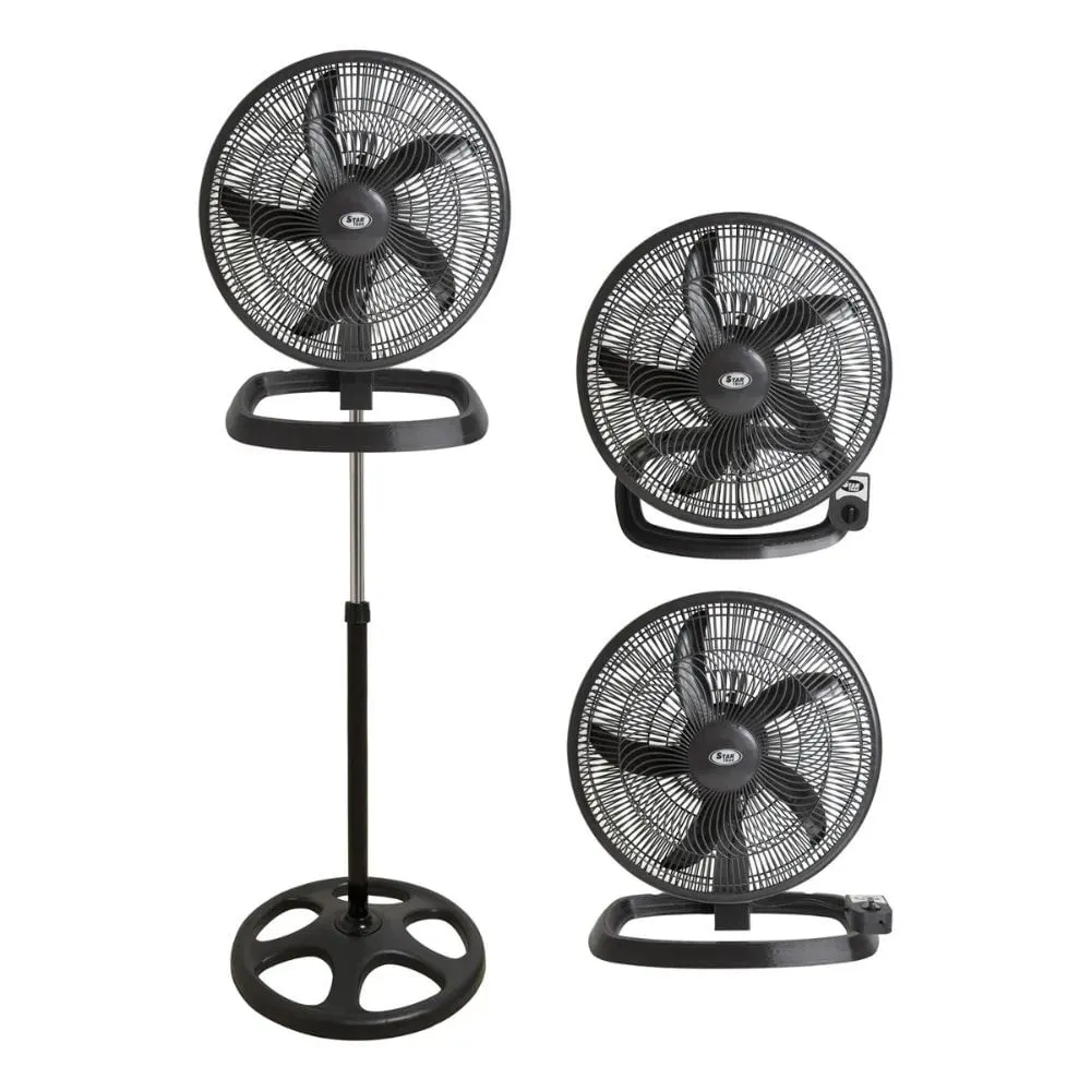 Ventilador de Pie Star Trak STP31-18P 3 en 1