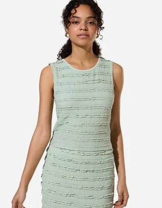 Top cropped - Pizzo - Menta