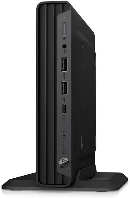 HP EliteDesk 800 G6 Mini Computer Desktop PC, Intel Gen 10th Core i5-10500T, 16GB RAM, 256GB SSD, 4K Support, Displayport, RJ-45, Wi-Fi, BT, Windows 11 Pro (Renewed)