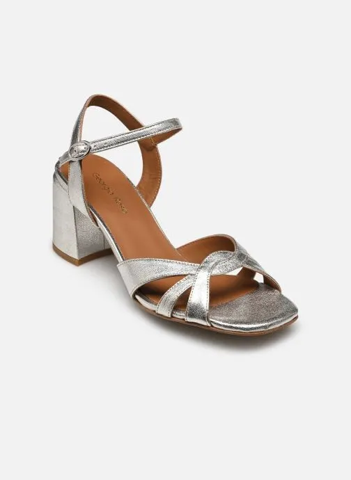 Sandalen Agalaxie - sandales dames zilver