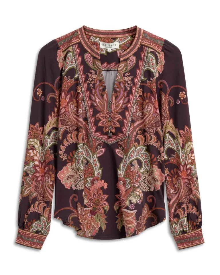 Xenia Blouse - Rød
