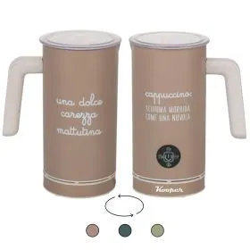 Cappuccinatore, monta e scalda, 500W, silver, Kooper