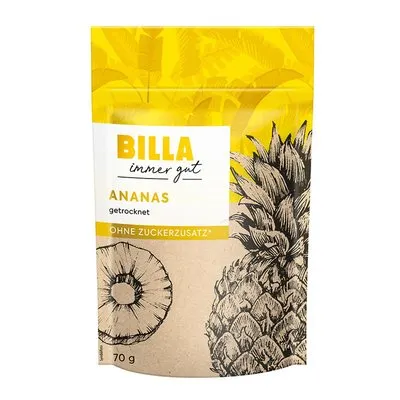 BILLA Ananas getrocknet