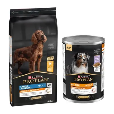 Croquettes PURINA PRO PLAN 16 kg + boîtes 12 x 400 g offertes !