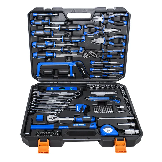 Kit di utensili assortiti DEXTER, 118 pezzi