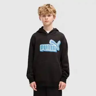 Puma Boys Essentials Logo Lab Relaxed FL Hoody