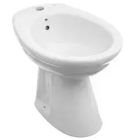 Bidet de apoyo Italiana 1 agujero ovalado blanco