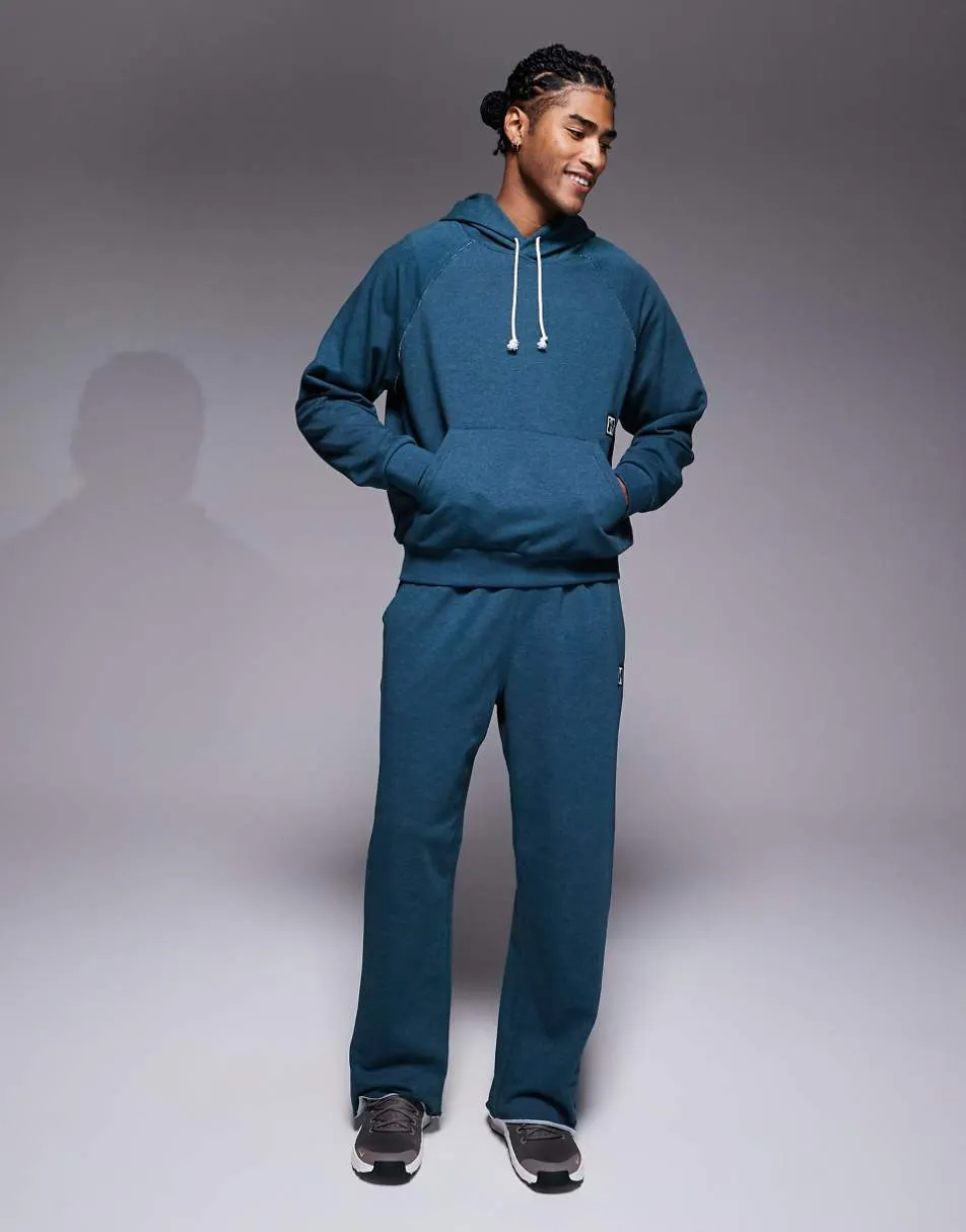 Nike Training Heritage Dri-FIT hoodie in blue