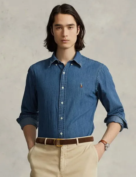 Custom Fit Denim Shirt