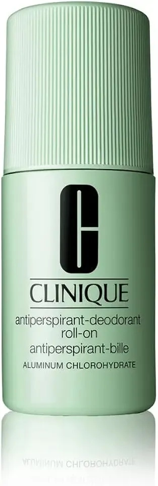 Clinique Antiperspirant-Deodorant Roll-On For All Skin Types | All-Day Underarm Protection, Non-Staining + Non-Sticky