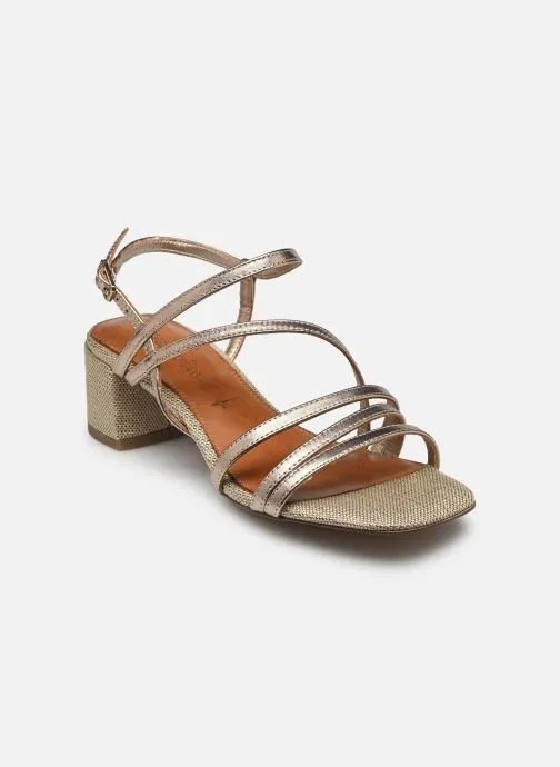 Sandalen 28211-42 dames goud en brons