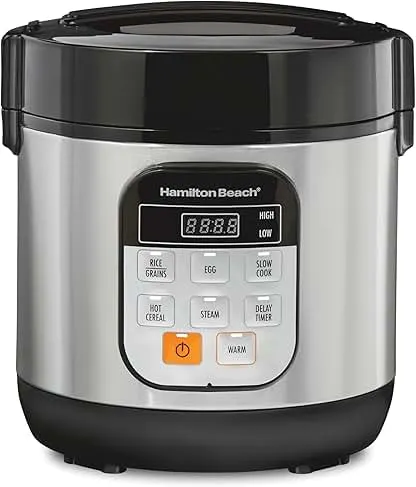 Hamilton Beach Digital Programmable Rice Cooker…