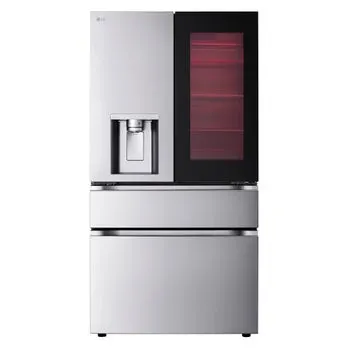 LG 29 cu. ft. Standard Depth MAX InstaView 4-Door French Door Refrigerator with Full-Convert Drawer and MyColor