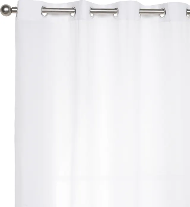 Visillo ollaos Ayden INSPIRE liso blanco de 200x270cm