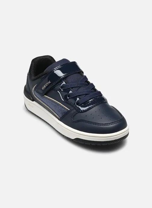 Lage sneakers J WASHIBA GIRL A meisjes blauw