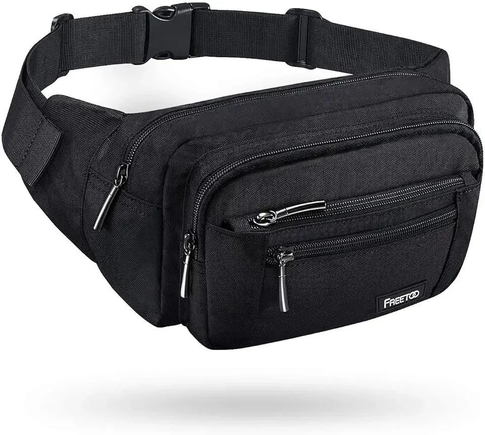 Waist Pack Bag Fanny Pack for Men&Women Hip Bum Bag with Adjustable Strap for Outdoors Workout Traveling Casual Running Hiking Cycling