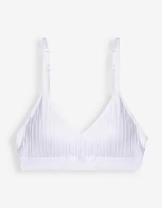 Bustier - principalmente senza cuciture - bianco