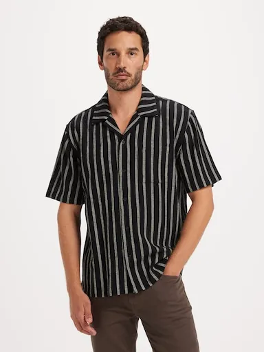 Just Jeans Linen Textured Shirt