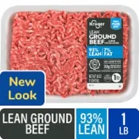 Kroger® 93/7 Ground Beef Tray 1 LB